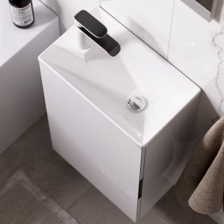 Подвесная тумба под раковину Aqwella Accent ACC0104W 40 см